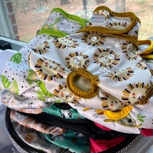 Langsprit Washable Female Doggy Diapers- 10 diapers